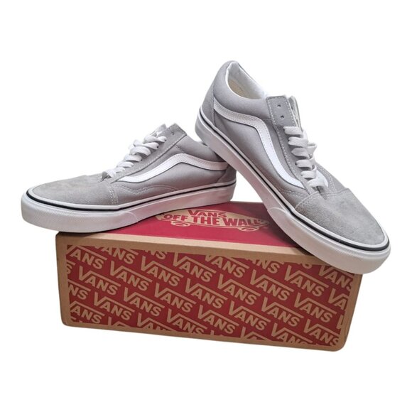NWT Vans Color Theory Old Skool - Color: Drizzle/True White - Size: MultipleSize - Picture 2 of 12